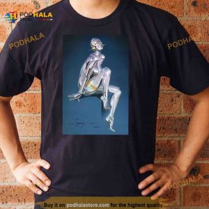 Full Chrome Robot Girl Graphic Hajime Sorayama Shirt