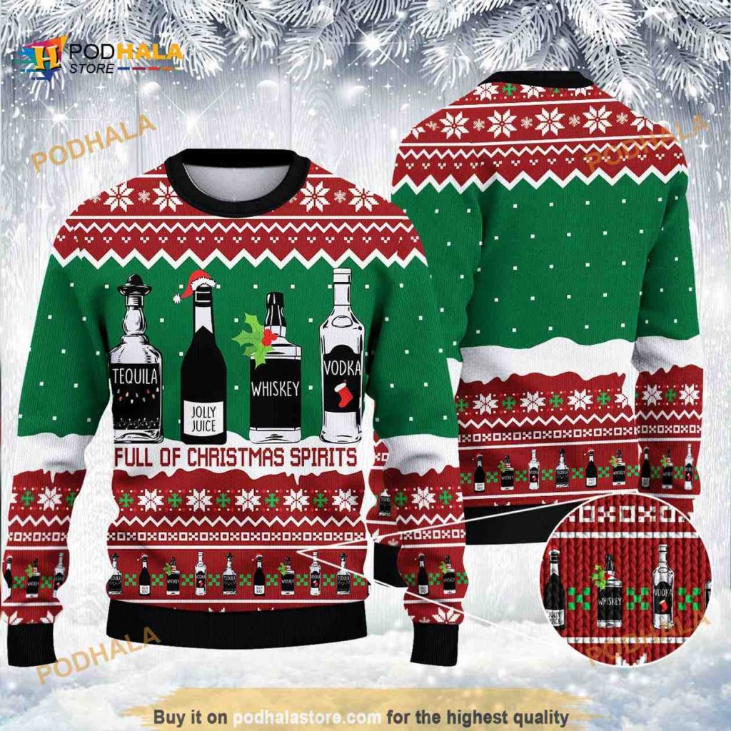 Christmas sweater alcohol best sale