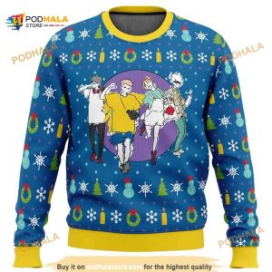 Fun Walk Jujutsu Kaisen Anime Gift Fan Ugly Wool Sweater
