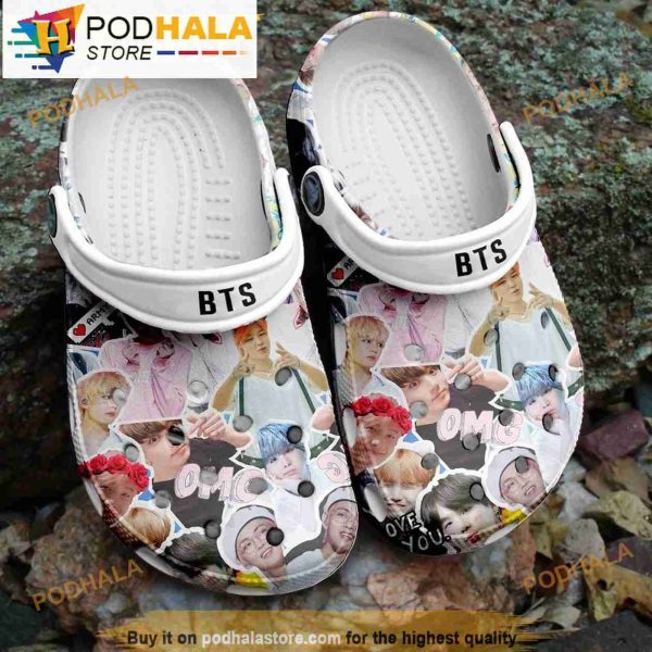 Funny Band Bts Gifts Crocband 3D Crocs