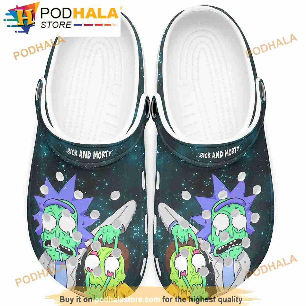 Custom Rick And Morty Crocs Hilarious Rick And Morty Gifts For Her