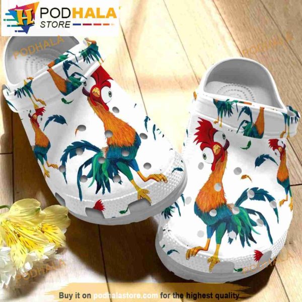 Funny Chicken Crocband 3D Crocs Clog Shoes
