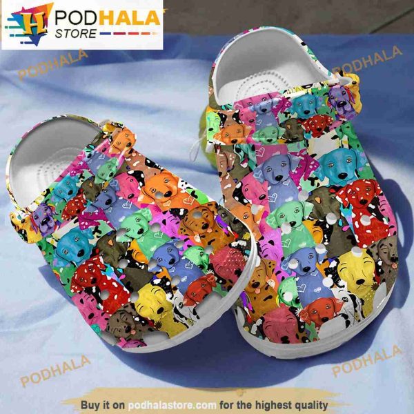 Funny Collection Dalmatian Dog Gifts Crocband 3D Crocs