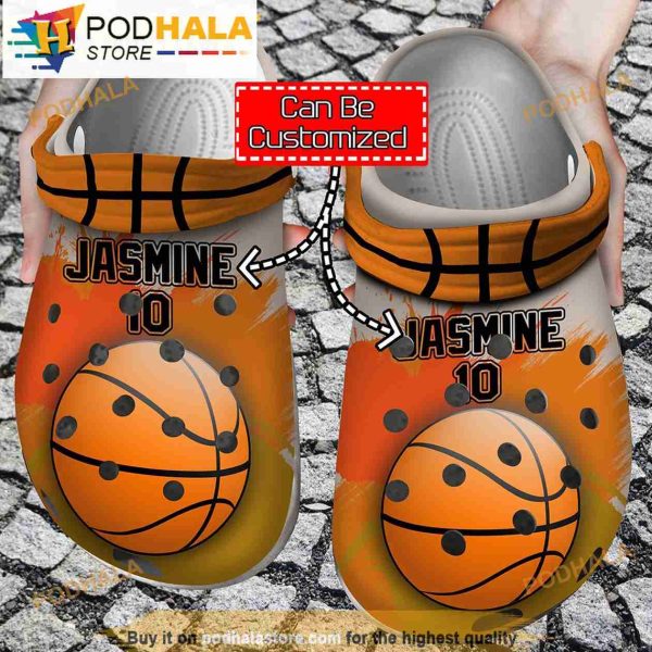Funny Customized Is Life Basketball Crocband 3D Crocs