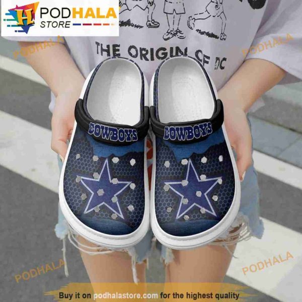 Funny Dallas Cowboys Crocband 3D Crocs Crocband