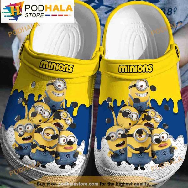 Funny Family Minions Crocband 3D Crocs Clog Shoes