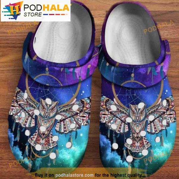 Funny Have A Good Night Best Choice Owl Crocband 3D Crocs