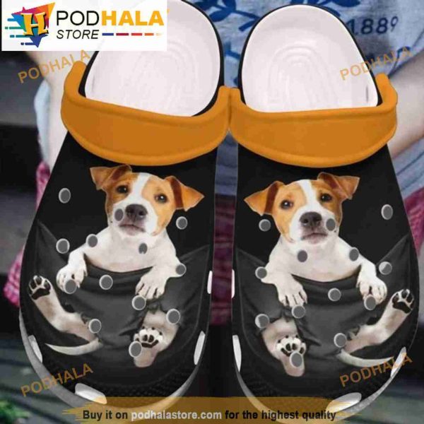 Funny Jack Russell Dog Croc Shoes
