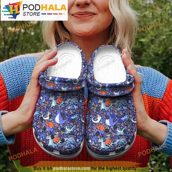 Funny Kairyu Pokemon Crocband 3D Crocs Clog Shoes