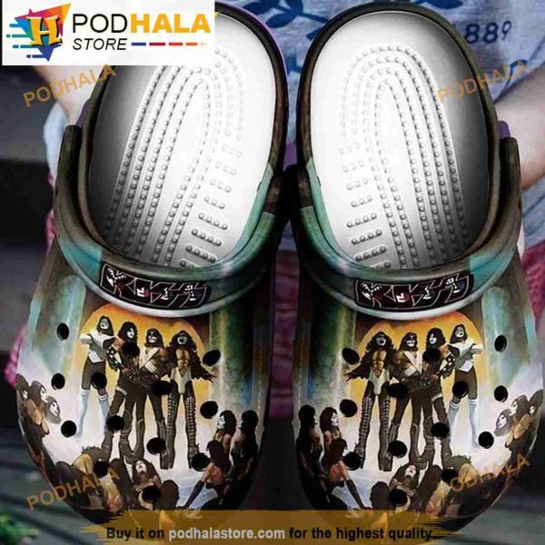 Funny Kiss Band Crocband 3D Crocs