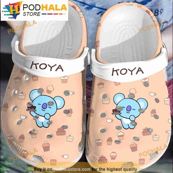 Funny Koya Bts Crocband 3D Crocs