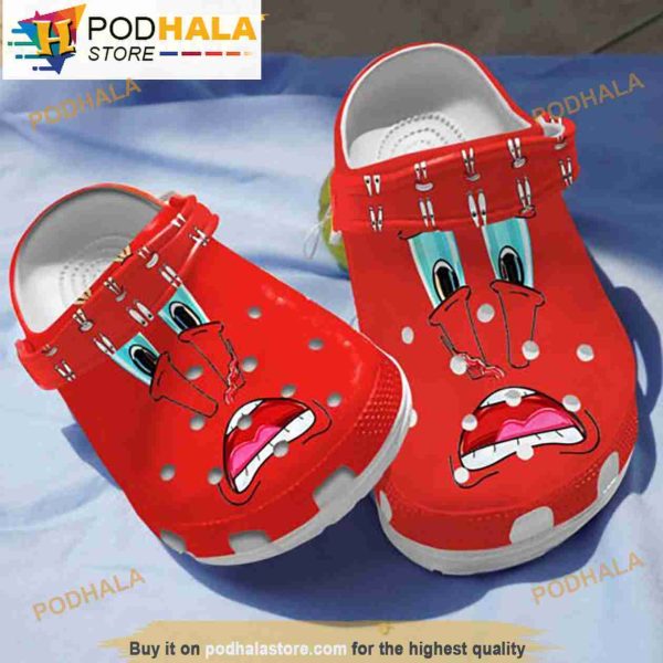 Funny Krabs Spogebob Crocband 3D Crocs