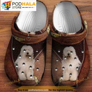 Funny Leather Old Dog 3D Crocs Crocband