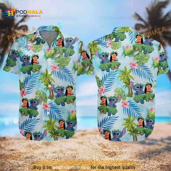 Funny Lilo And Stitch Funny Hawaiian Shirt Summer Gift For Disney Lovers