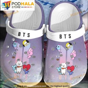 Funny Logo And Bt21 Bts 3D Crocs Crocband