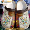 Funny Love Autism Floral 3D Crocs Crocband