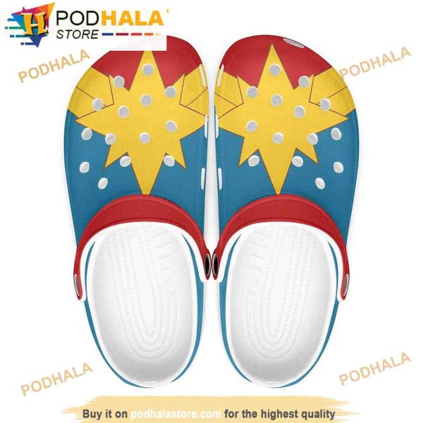 Funny Marvel 3D Crocs Crocband