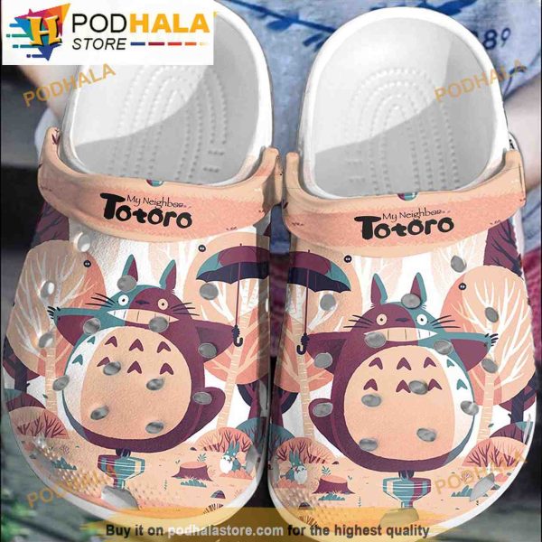Funny My Neighbor Totoro Cartoon 3D Crocs Crocband