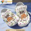 Funny Nope Not Todays Sloth 3D Funny Crocs Crocband