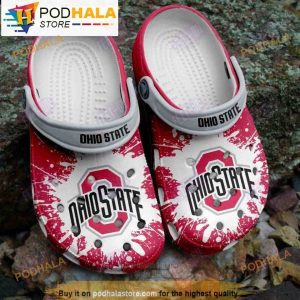 Funny Ohio State Buckeyes Ncaa 3D Funny Crocs Crocband