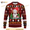 Funny Pennywise It Horror Movie Xmas Ugly Christmas Sweater