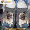 Funny Pug Love Puppy Dog 3D Funny Crocs Crocband