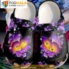 Funny Purple Butterfly 3D Funny Crocs Crocband