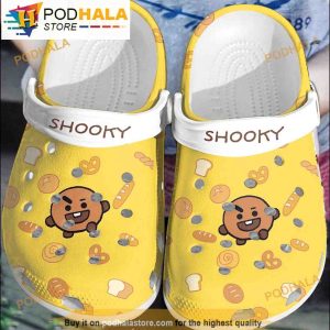 Funny Shooky Bts Gifts 3D Funny Crocs Crocband Clog Shoes