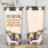 Funny Special Cat First They Steal Your Heart Coffee Tumbler