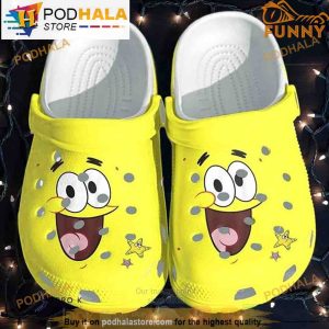 Funny Spongebob Yellow 3D Funny Crocs Crocband