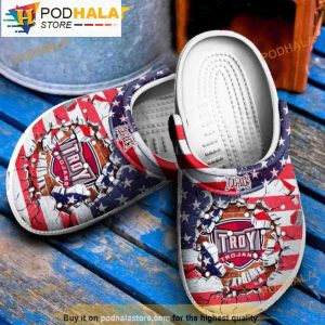 Funny Troy Trojans Football Ncaa 3D Funny Crocs Crocband