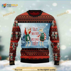 Funny Ugly Sweater 3D Christmas Party, Xmas Gifts
