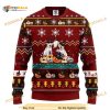 Funny Ugly Sweater 3D Dog Noel Mc Christmas Brown Style, Xmas Gifts
