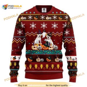 Funny Ugly Sweater 3D Dog Noel Mc Christmas Brown Style, Xmas Gifts