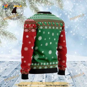 Funny Ugly Sweater 3D Xmas Dachshund Snow Day, Xmas Gifts
