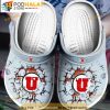 Funny Utah Utes Football Ncaa 3D Funny Crocs Crocband
