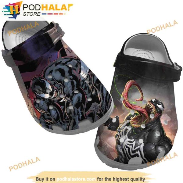 Funny Venom Marvel 3D Funny Crocs Crocband