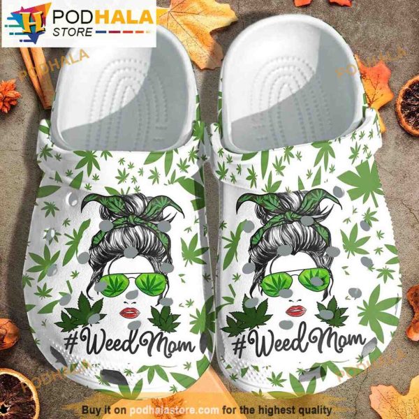 Funny Weed Mom Cannabis 3D Funny Crocs Crocband