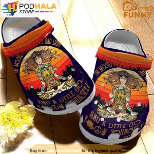 Funny Yoga Hippie 3D Funny Crocs Crocband