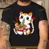 Furia Hiswattson Kawaii Japanese Orange Cat Ramen Shirt
