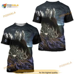 GUSTAVE DORE 1994 Vintage Shirt All Over Print Tee EXTREMELY Rare