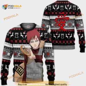 Gaara Ugly Anime Christmas Sweater