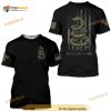 Gadsden Snake 3D Tshirt