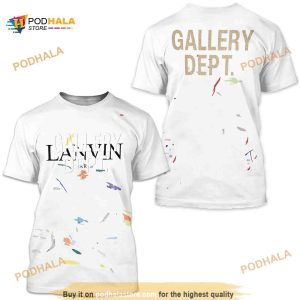 Gallery Dept Graffiti Splash Ink 3D Shirt