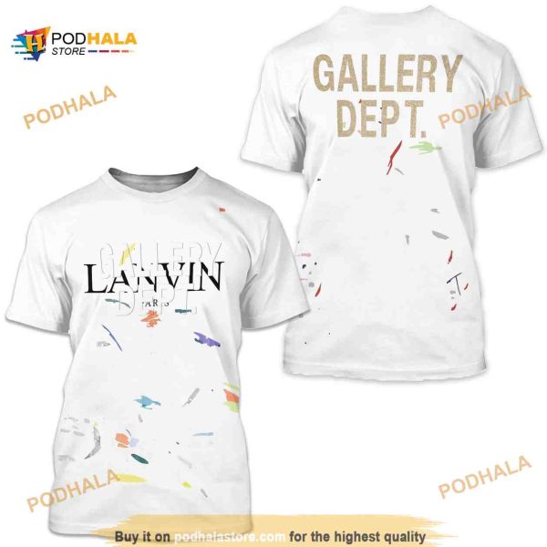 Gallery Dept Graffiti Splash Ink 3D Shirt