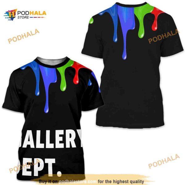 Gallery Dept Inspired 3D Shirt