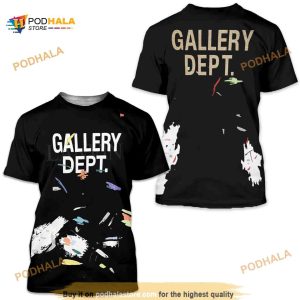 Gallery Dept Printed Lanvin Art Graffiti 3D Shirt