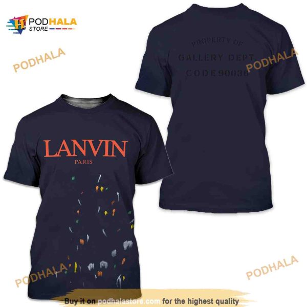 Gallery dept 3D Shirt, Lanvin Printed Stylish Tee