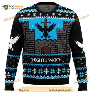 Game of Thrones Night’s Watch Xmas Ugly Wool Sweater