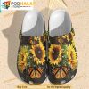 Garden Sunflower Butterfly Floral 3D Funny Crocs Crocband